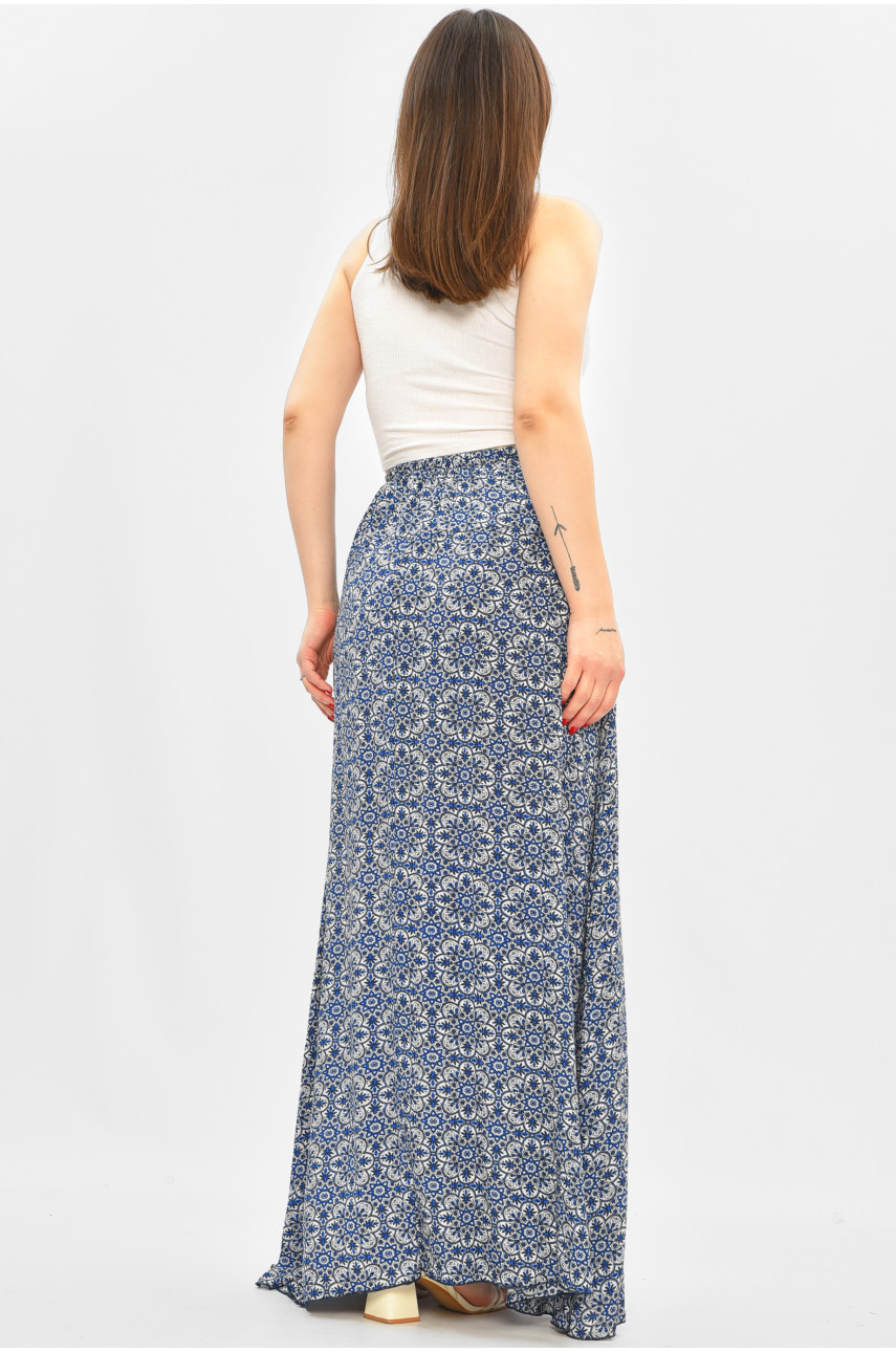 Юбка женская белого цвета с принтом 8124 208781