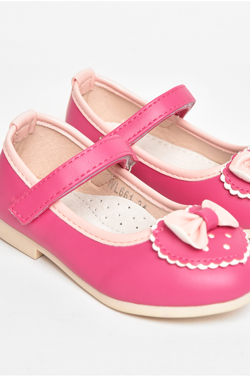 Туфли для девочки темно-розового цвета 661-5 208807 Туфли для девочки темно-розового цвета 661-5 208807
