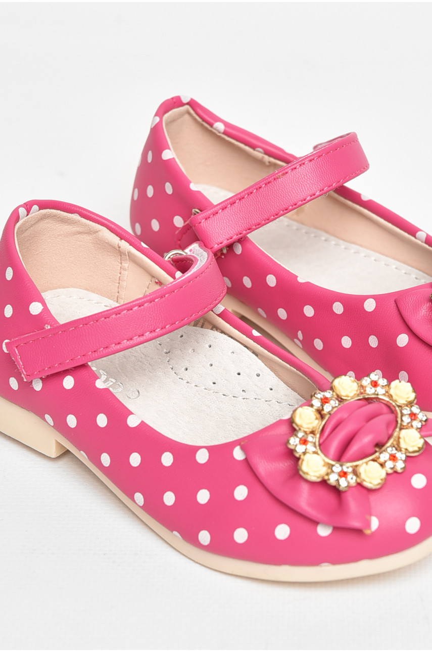 Туфли для девочки темно-розового цвета 662-5 208808 Туфли для девочки темно-розового цвета 662-5 208808