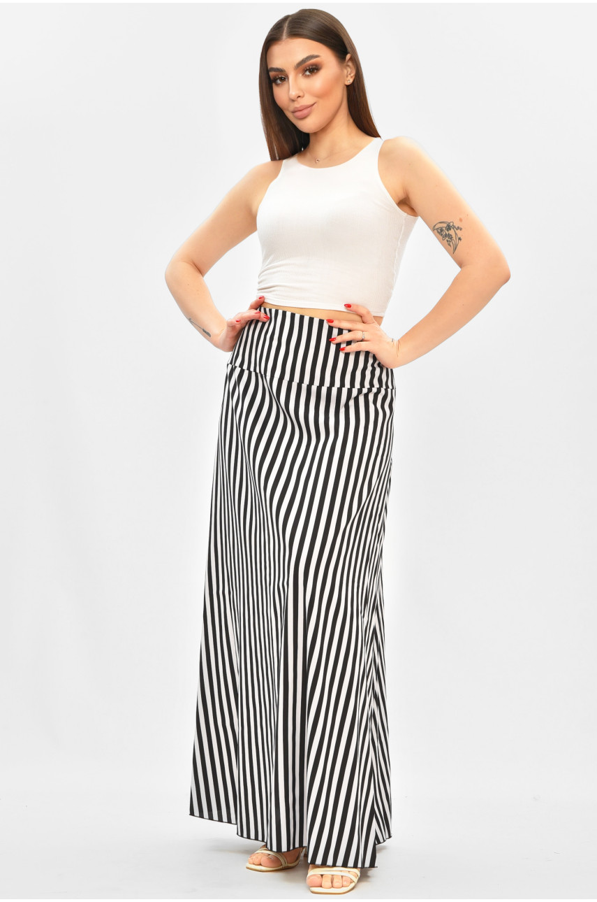 Юбка женская белого цвета с принтом 8124 208815