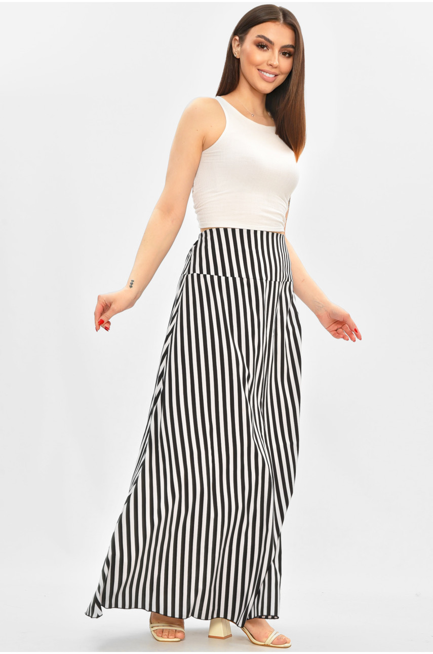 Юбка женская белого цвета с принтом 8124 208815