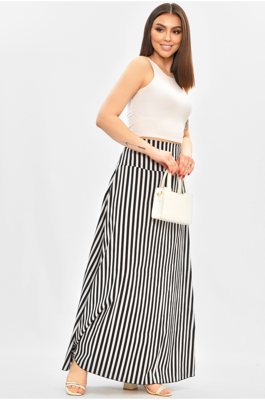 Юбка женская белого цвета с принтом 8124 208817