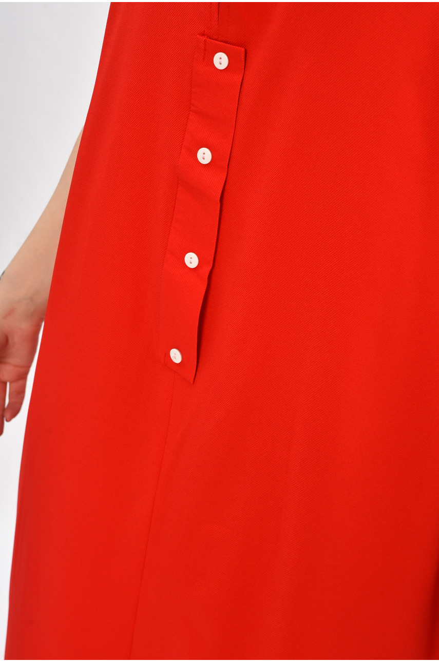 Сукня жіноча напівбатальні червоного кольору 8252 208831