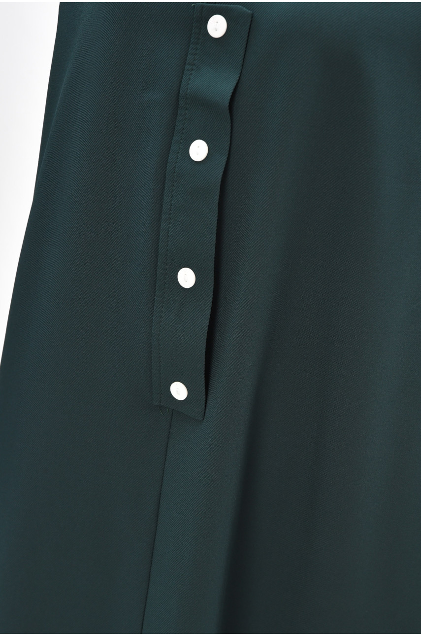 Платье женское полубатальное зеленого цвета 8252 208832