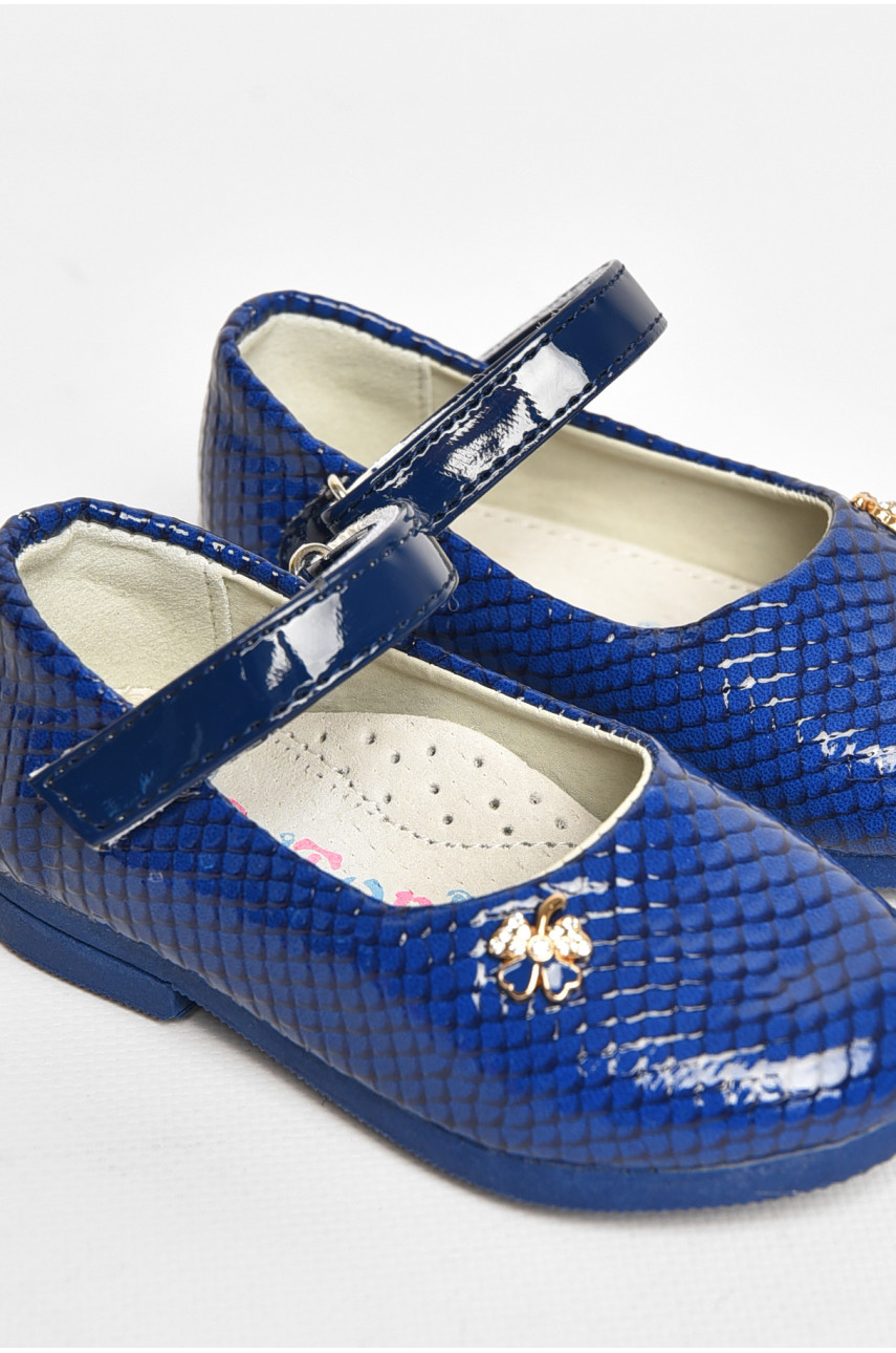 Туфли для девочки темно-синего цвета 789-7 208841 Туфли для девочки темно-синего цвета 789-7 208841