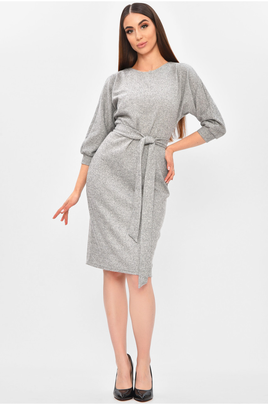 Платье женское серого цвета 217 208858