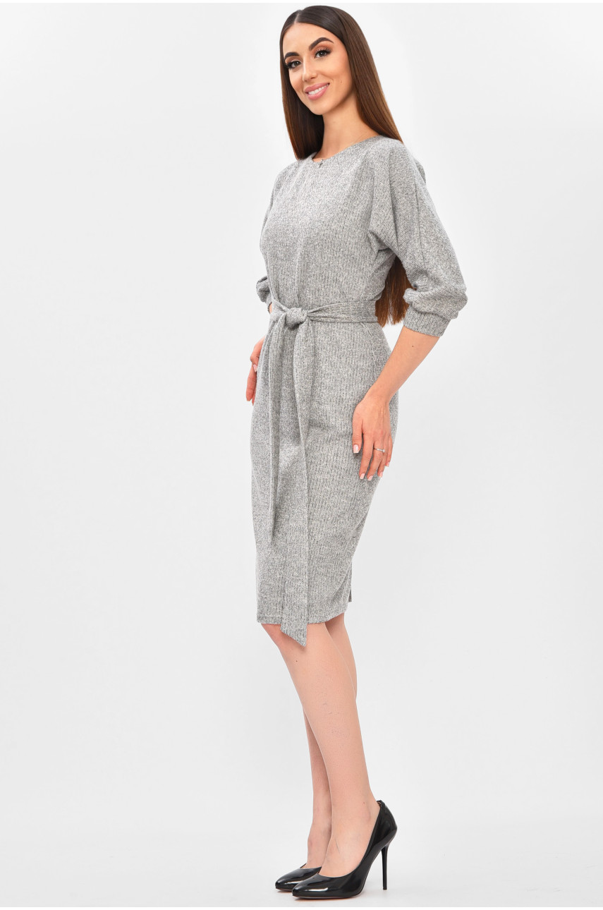 Платье женское серого цвета 217 208858