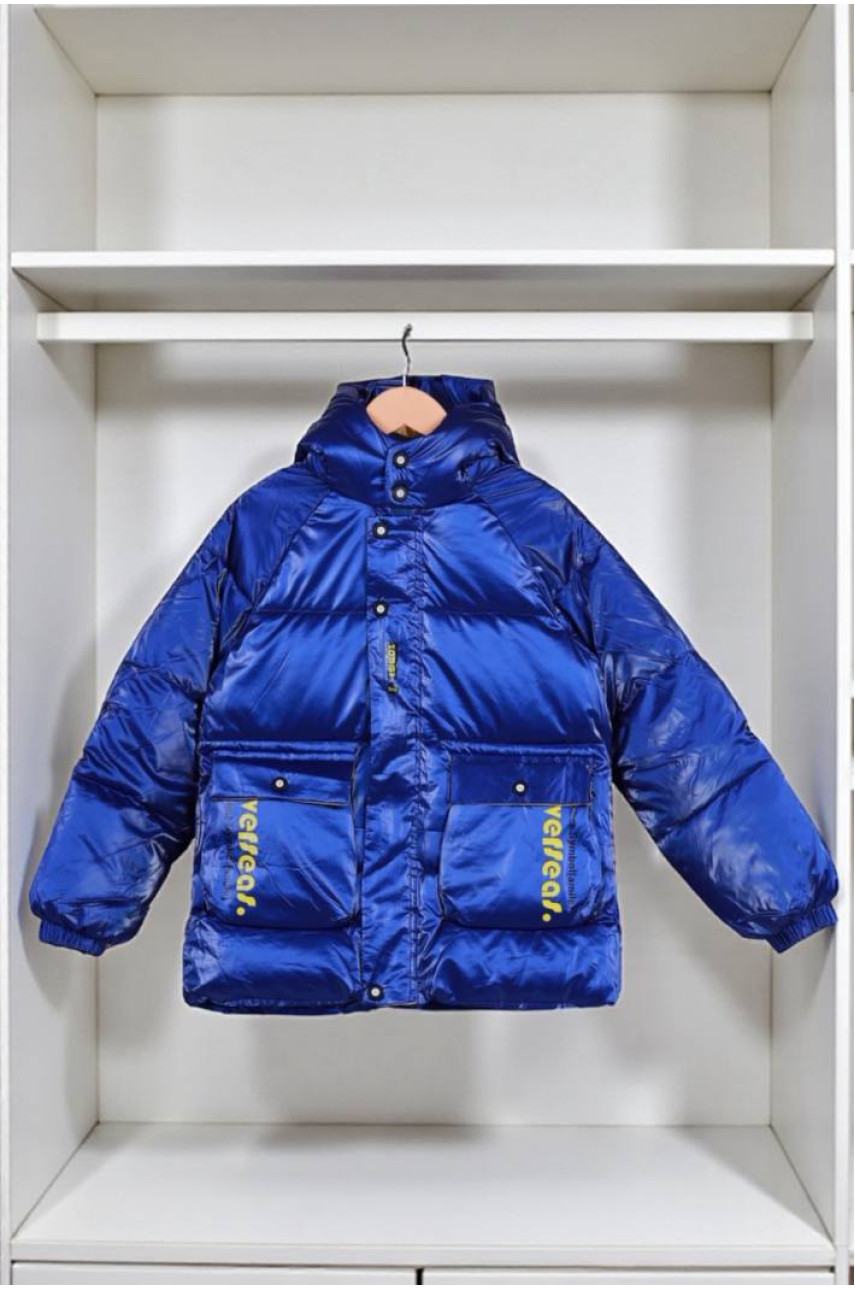 Куртка детская демисезонная темно-синего цвета 2022-18 208861