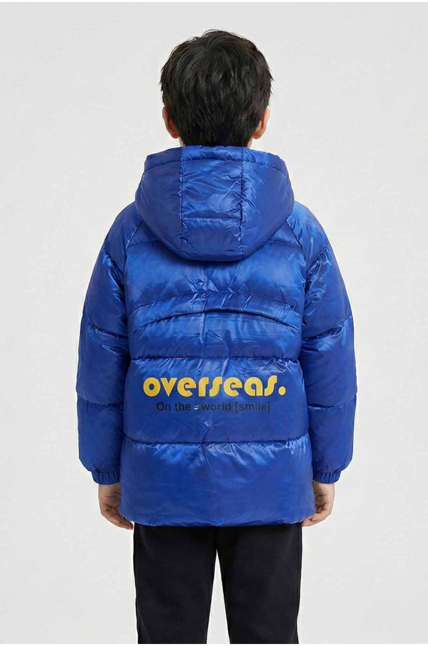 Куртка детская демисезонная темно-синего цвета 2022-18 208861