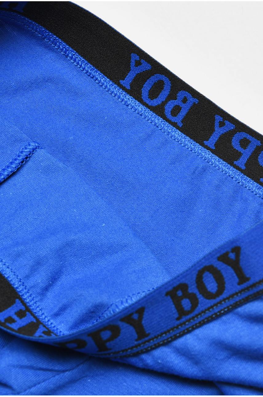 Боксеры детские для мальчика синего цвета СX8237 208927