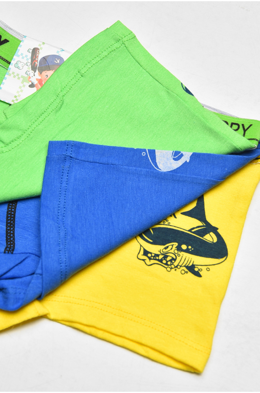 Комплект боксеров детских для мальчика 3 шт X9052 208933