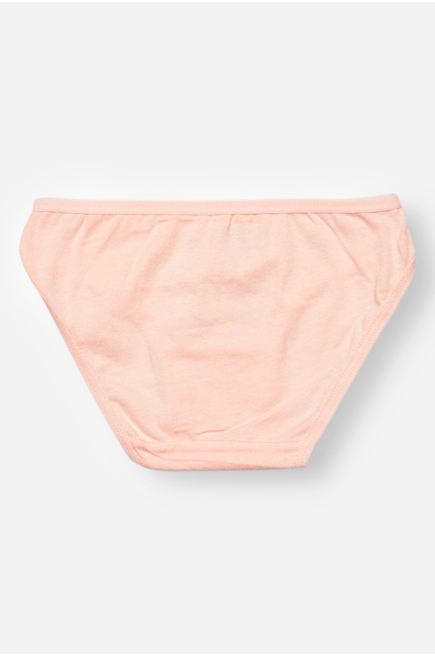 Трусики детские для девочки розового цвета с принтом L71098 208945