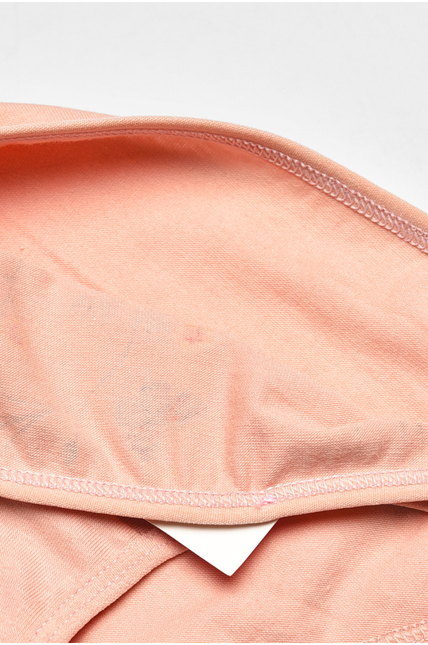 Трусики детские для девочки пудрового цвета с принтом L71066 208949