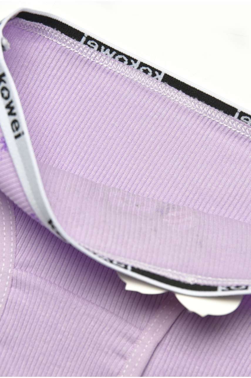 Трусики детские для девочки сиреневого цвета с принтом X8419 208960