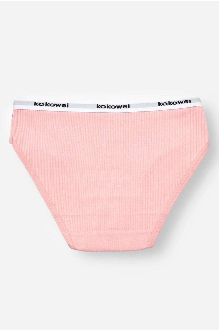 Трусики детские для девочки пудрового цвета с принтом X8419 208964