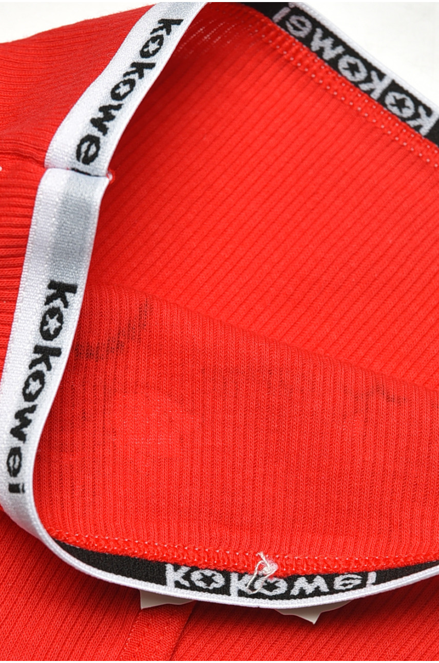 Трусики дитячі для дівчинки червоного кольору з принтом X7854 208966