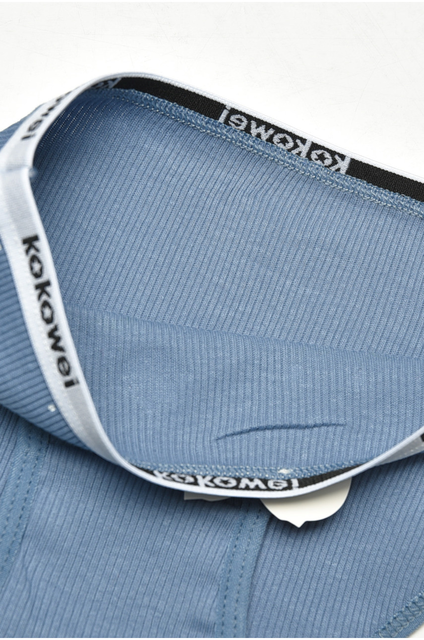 Трусики детские для девочки синего цвета с принтом X7854 208967