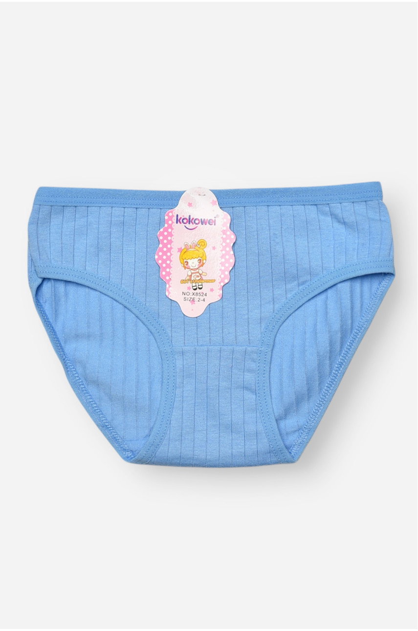 Трусики детские для девочки голубого цвета X8524 208982
