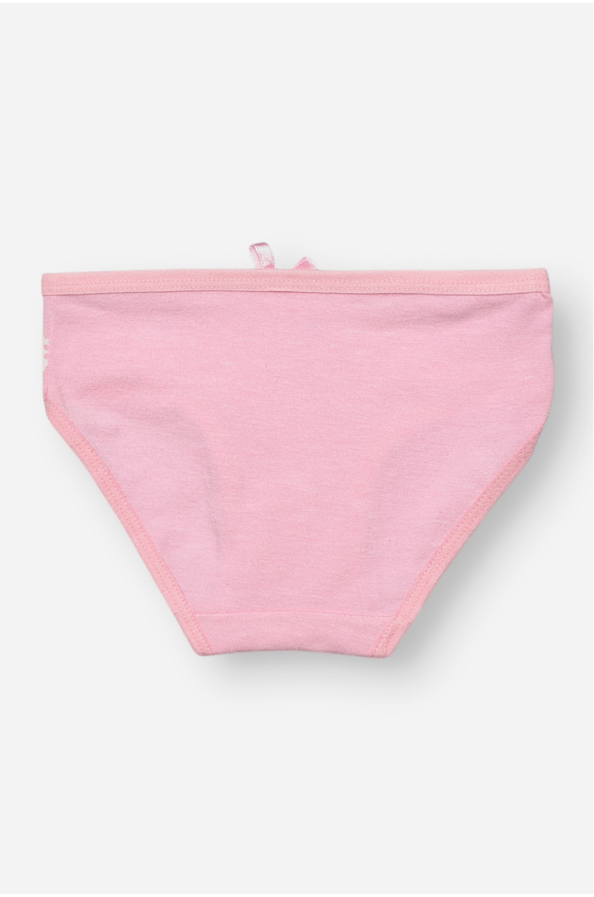 Трусики детские для девочки розового цвета с принтом SM71LE 208983