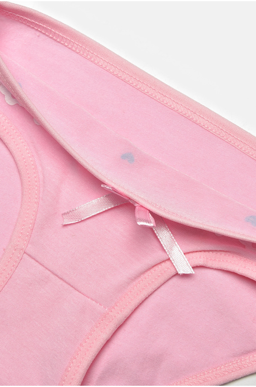 Трусики детские для девочки розового цвета с принтом SM71LE 208983 Трусики детские для девочки розового цвета с принтом SM71LE 208983