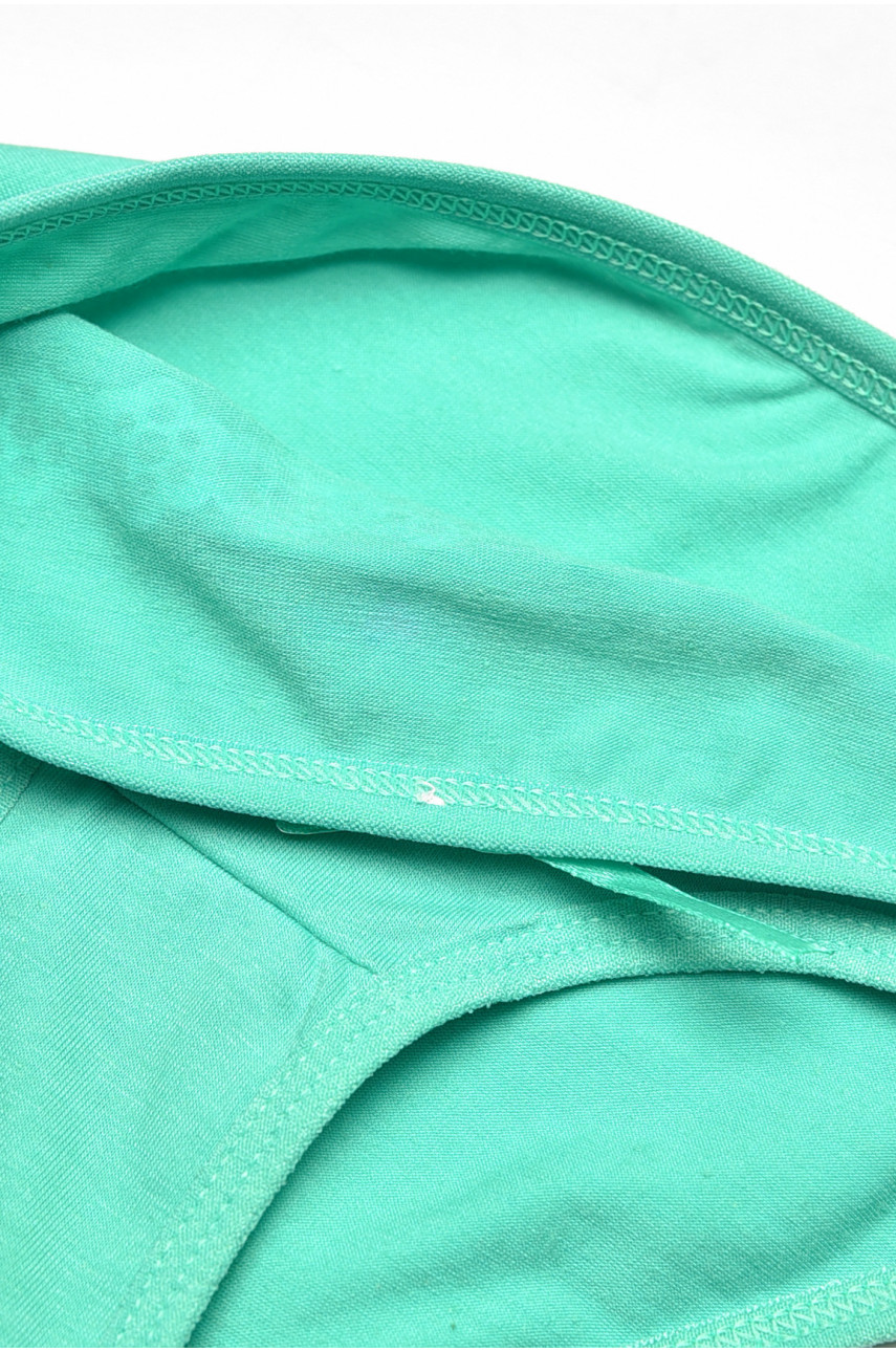 Трусики детские для девочки зеленого цвета с принтом SM71LE 208985 Трусики детские для девочки зеленого цвета с принтом SM71LE 208985