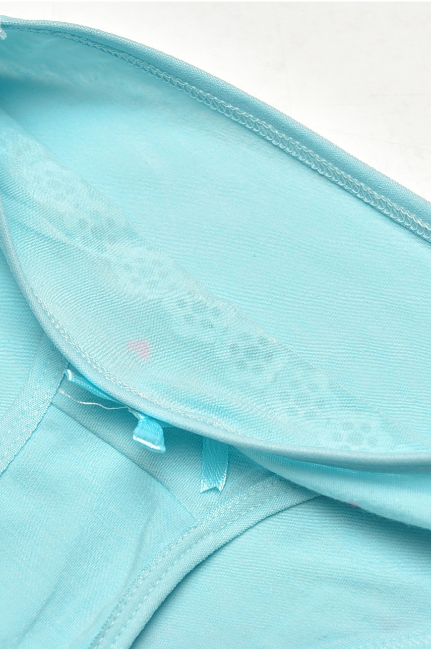 Трусики детские для девочки голубого цвета с принтом SM71LE 208986 Трусики детские для девочки голубого цвета с принтом SM71LE 208986