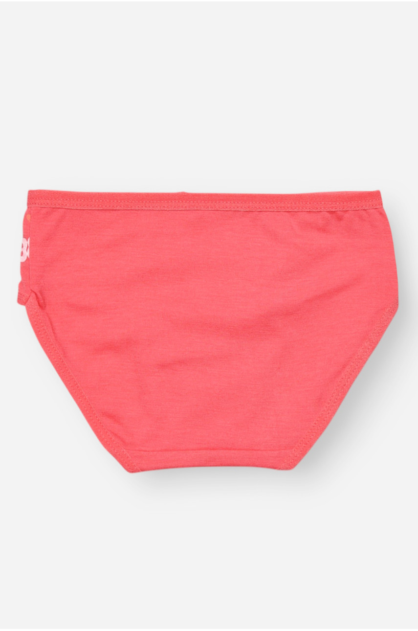 Трусики детские для девочки розового цвета с принтом SM71LE 208987