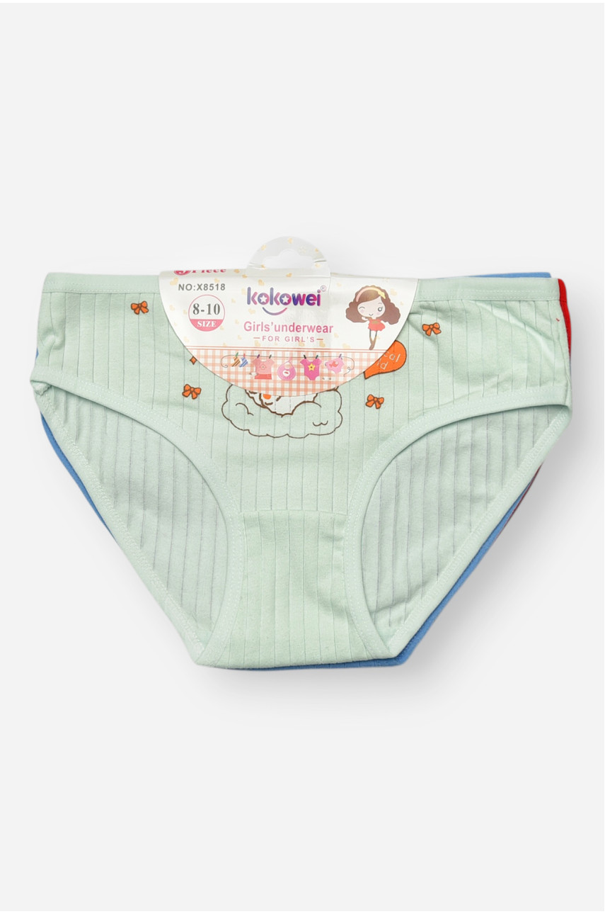 Комплект детских трусов для девочки 3 шт X8518 208993