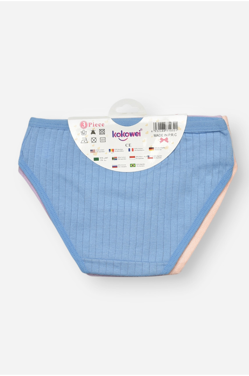 Комплект детских трусов для девочки 3 шт X8518 208994