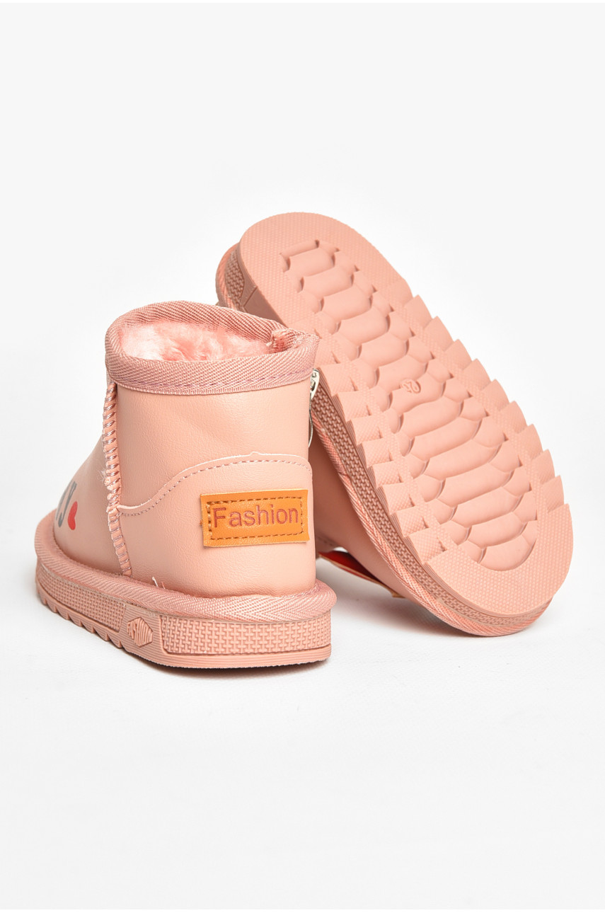 Уггі дитячі для дівчинки рожевого кольору T7006-2 209062