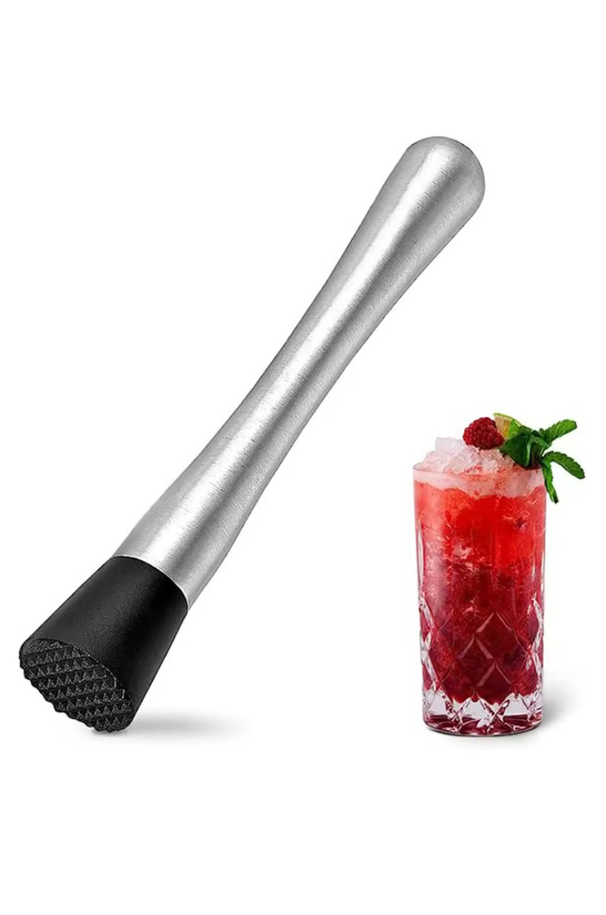 Мадлер нержавіючий Youchen MC-S1 з ебонітом L 20 см 209095 Мадлер нержавіючий Youchen MC-S1 з ебонітом L 20 см 209095