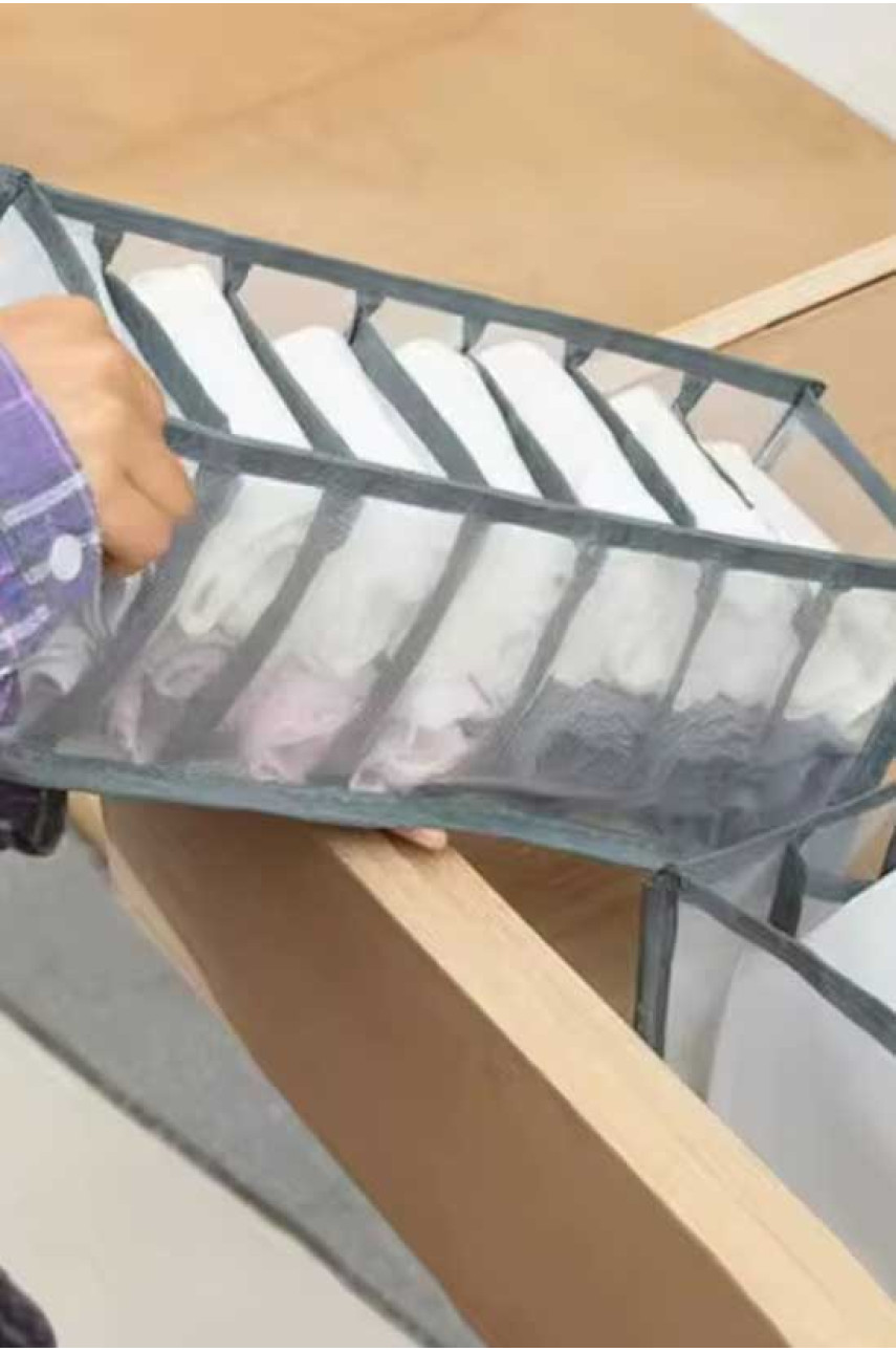 Набір органайзерів 3в1 для зберігання білизни та одягу 209205 Набір органайзерів 3в1 для зберігання білизни та одягу 209205