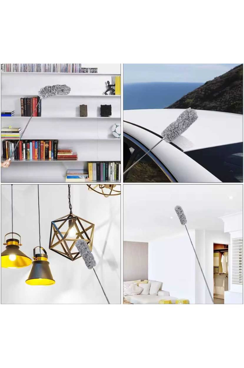 Телескопическая щетка для уборки пыли в труднодоступных местах 209206 Телескопическая щетка для уборки пыли в труднодоступных местах 209206