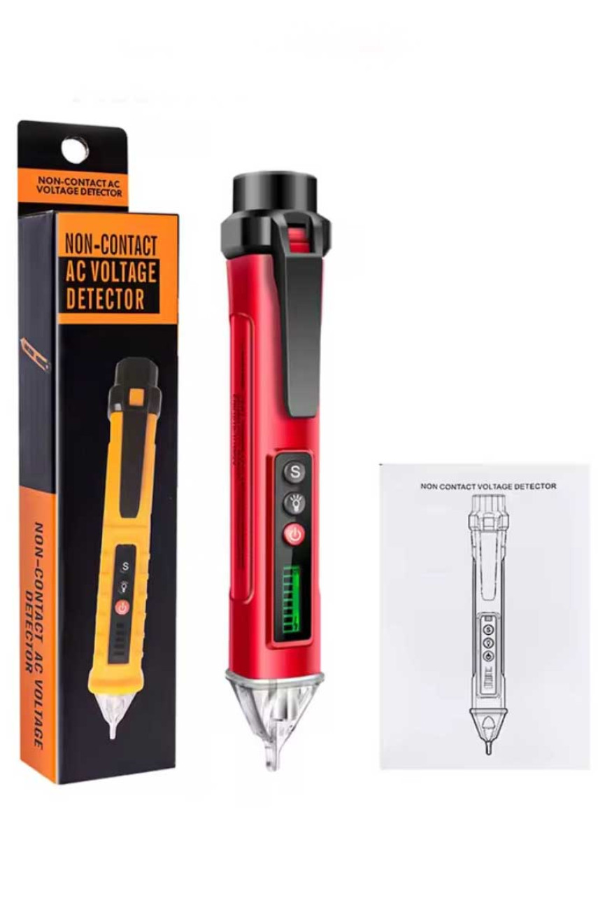 Бесконтактный детектор напряжения со световой и звуковой индикацией Non-Contact Detector 209214