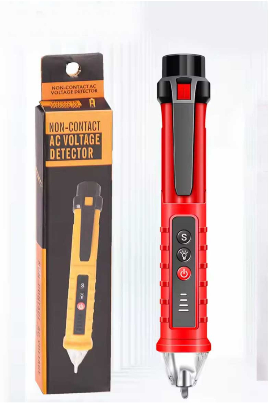 Бесконтактный детектор напряжения со световой и звуковой индикацией Non-Contact Detector 209214