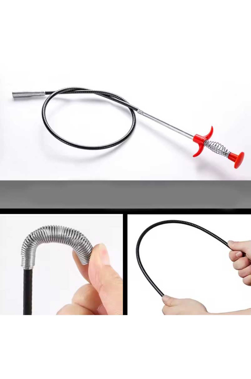 Трос для чистки засоров Toilet dredger 209215