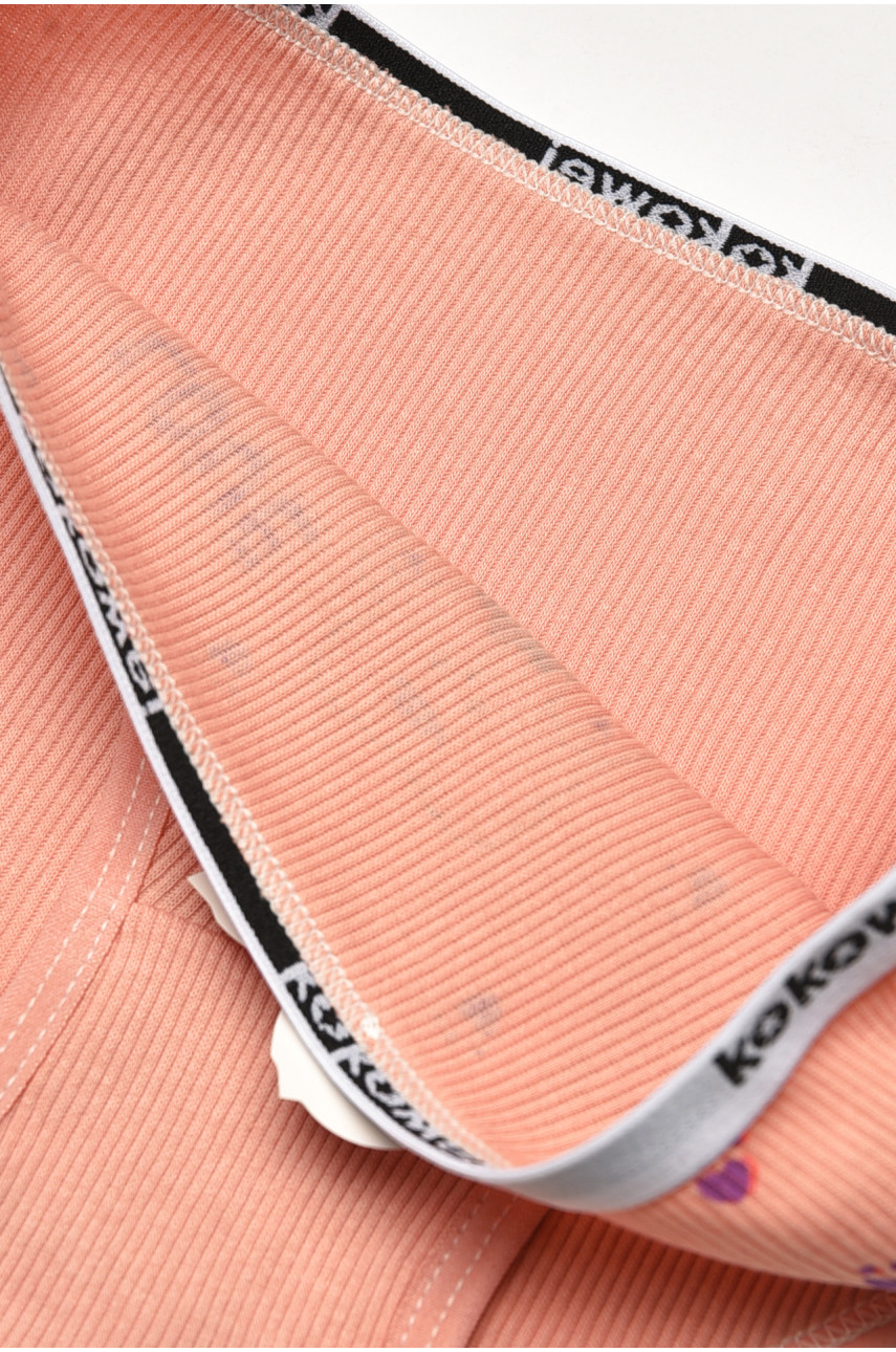 Трусики детские для девочки пудрового цвета с принтом X7851 209227 Трусики детские для девочки пудрового цвета с принтом X7851 209227