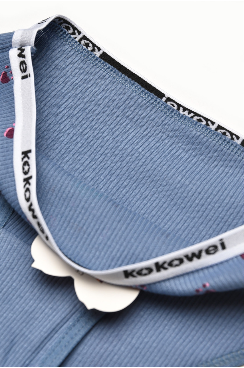 Трусики дитячі для дівчинки синього кольору з принтом X7851 209231