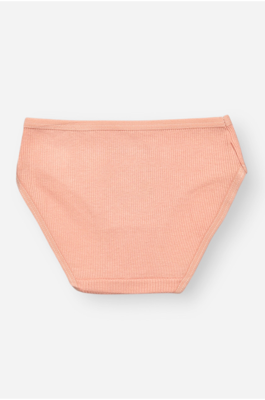 Трусики дитячі для дівчинки пудрового кольору з принтом X8477 209233