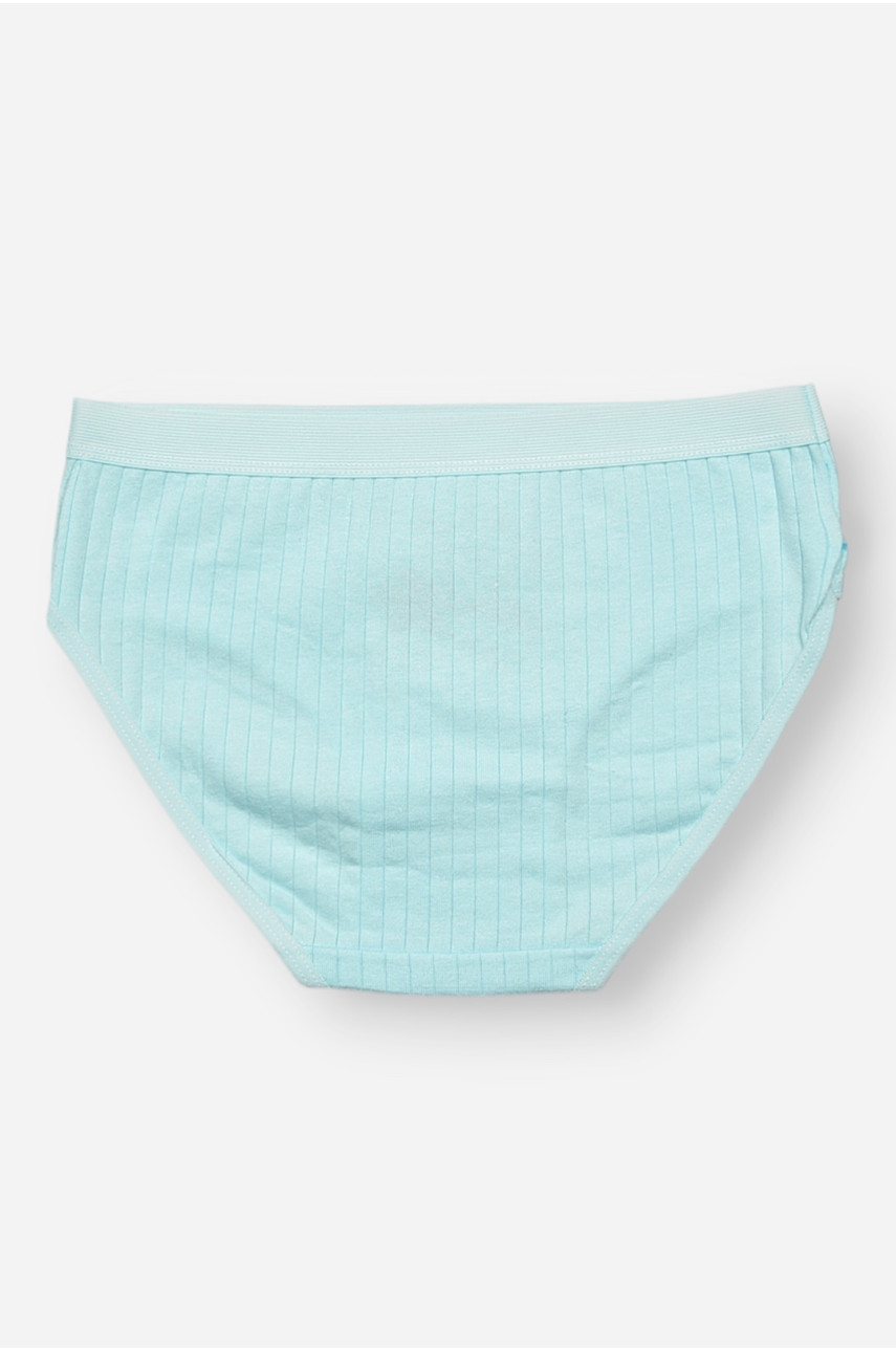 Трусики дитячі для дівчинки блакитного кольору з принтом Y1849 209241