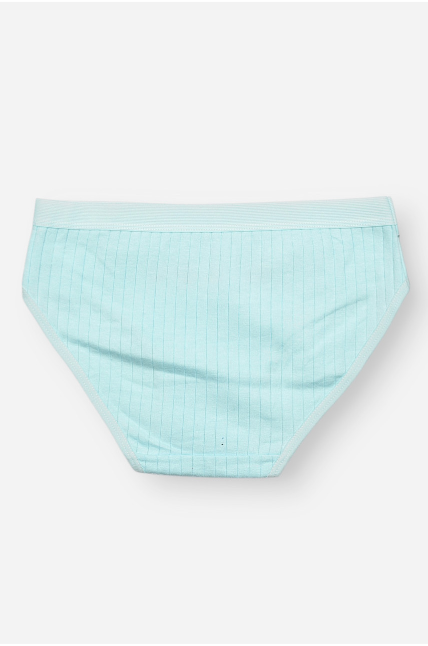 Трусики дитячі для дівчинки блакитного кольору з принтом Y1851 209247