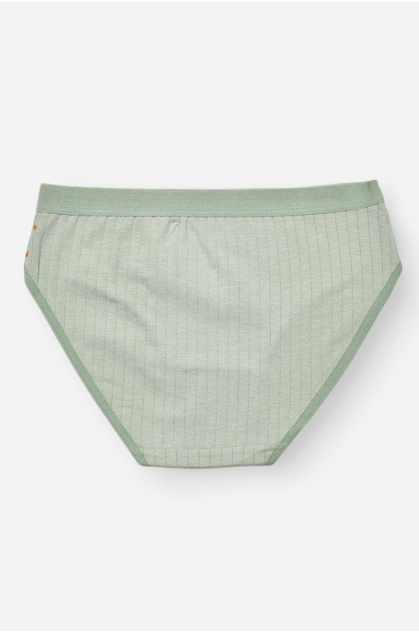 Трусики дитячі для дівчинки зеленого кольору з принтом Y1667 209250