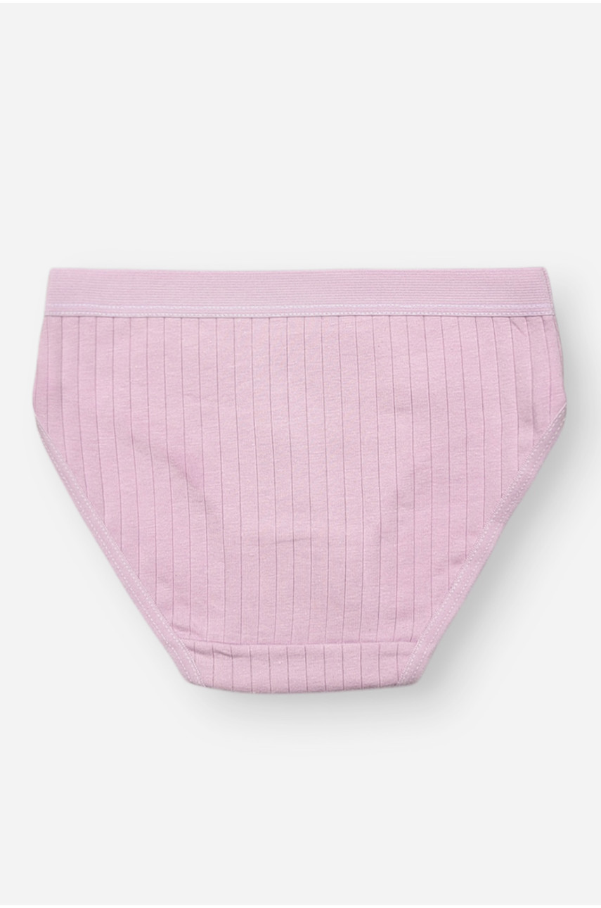 Трусики дитячі для дівчинки бузкового кольору з принтом Y1667 209251