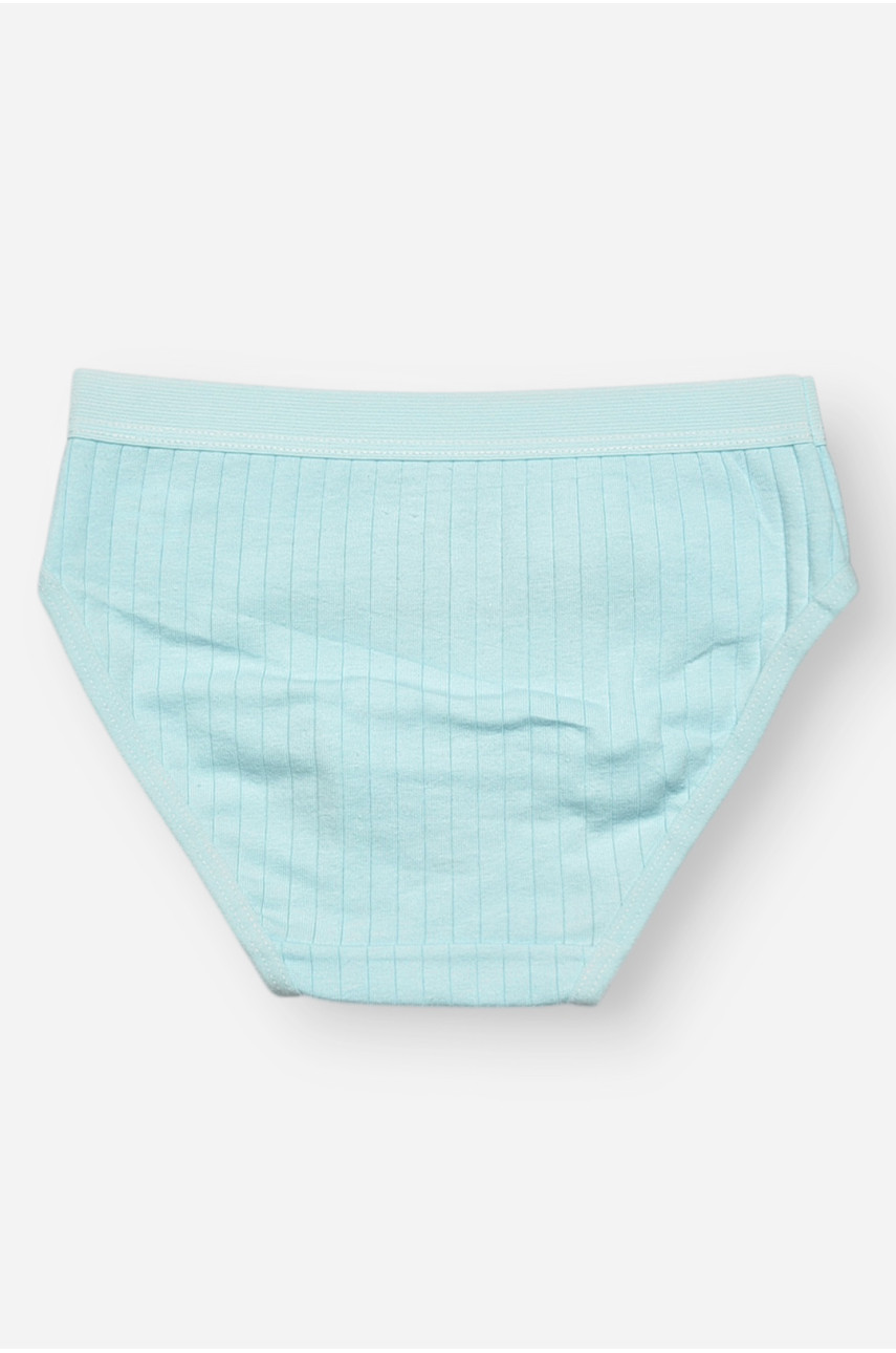 Трусики дитячі для дівчинки блакитного кольору з принтом Y1672 209259