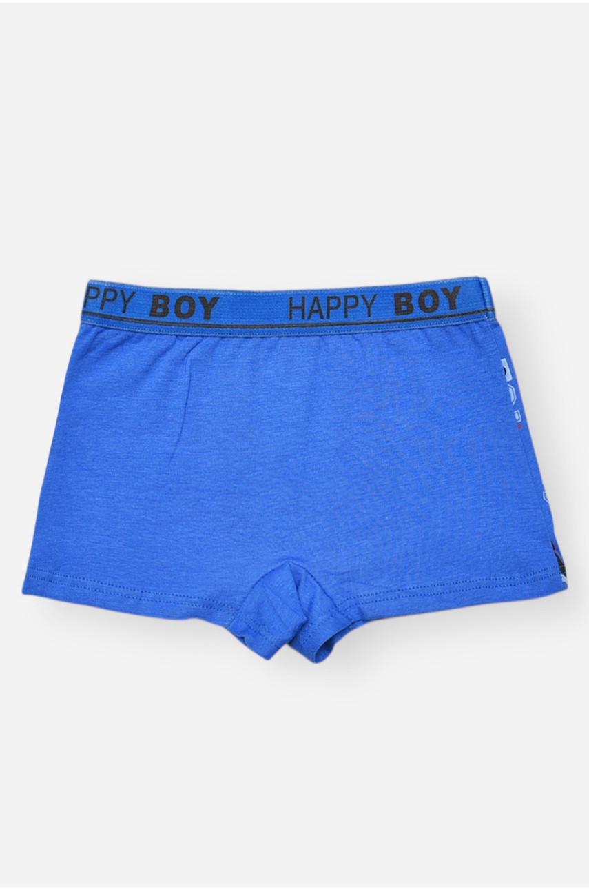 Боксери дитячі для хлопчика зеленого кольору з принтом Z02109 209267