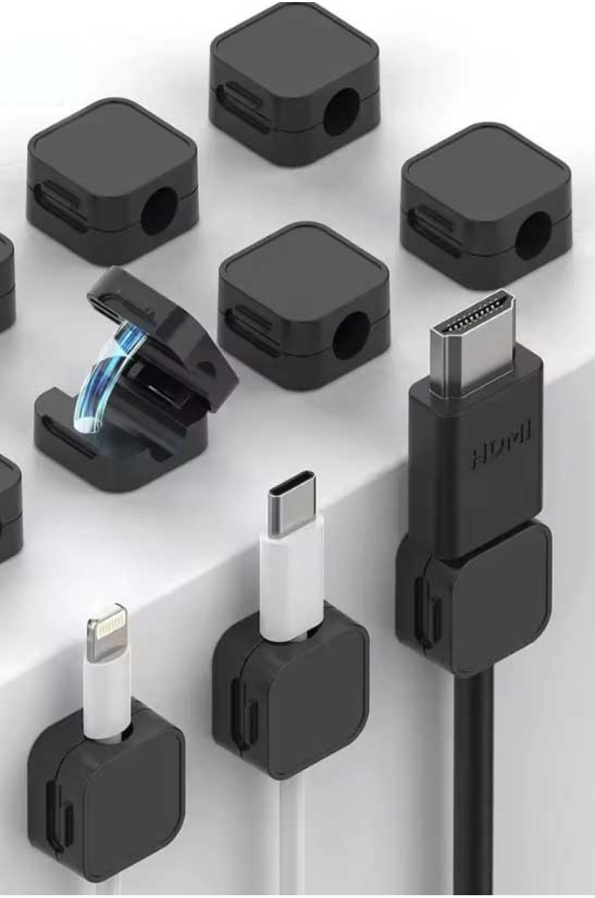 Набор магнитных органайзеров-фиксаторов для кабелей 6 шт. 209281