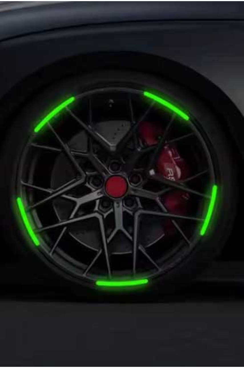 Светоотражающие наклейки на диски колес WheelStyner 40 штук 209285