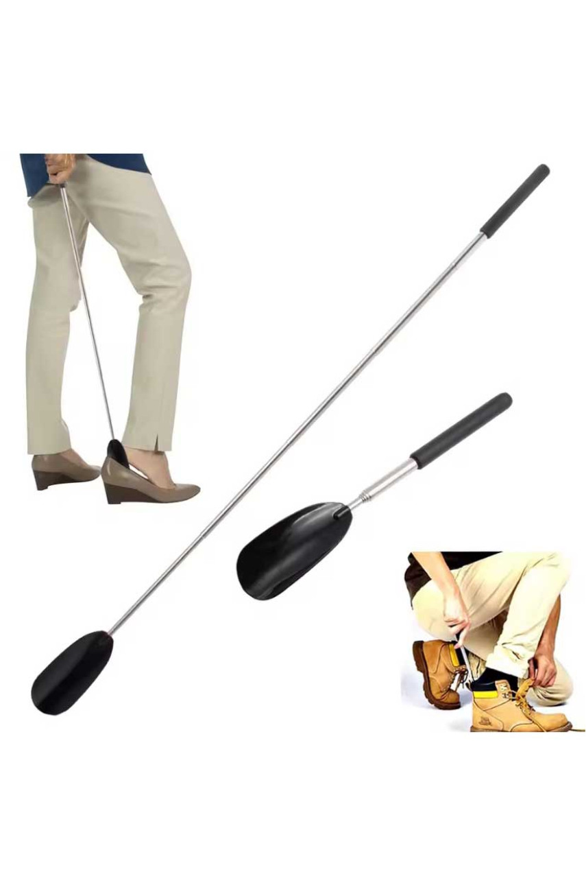 Телескопический рожок-лопатка для обуви длина 25-73см 209292