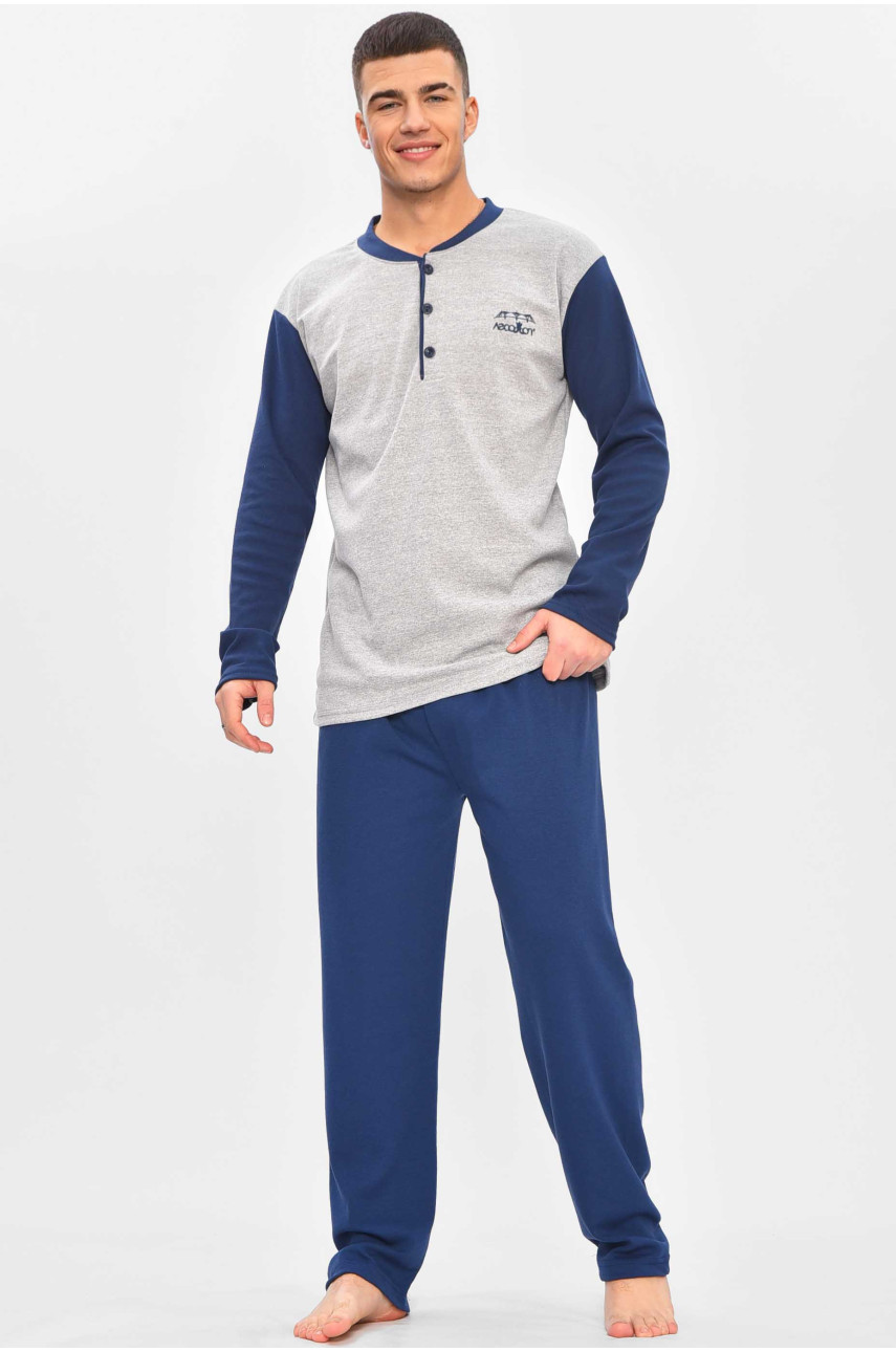 Пижама мужская тёмно-синего цвета 2439 209323