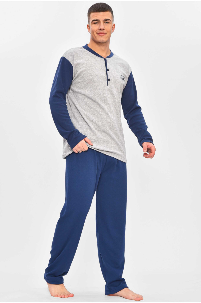 Пижама мужская тёмно-синего цвета 2439 209323
